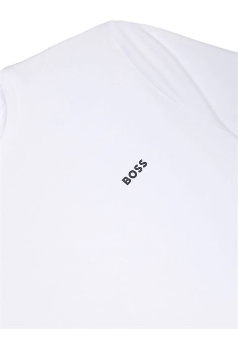 T-shirt con stampa HUGO BOSS KIDS | J25P2310P